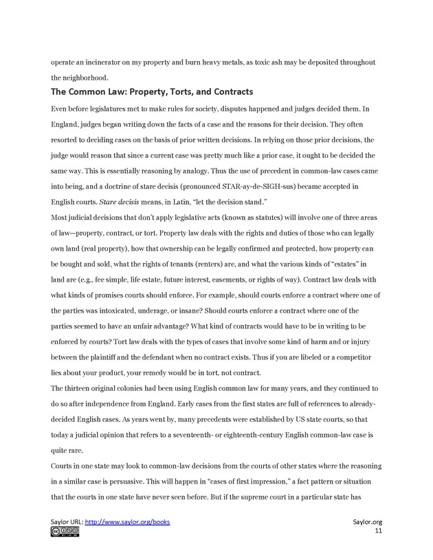 Business Law and the Legal Environment - Page 11